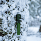 Fith Ops Gen4 2-in-1 Rescue Tool Set up as a perimeter trip alarm on a snowy tree - Thumbnail Image