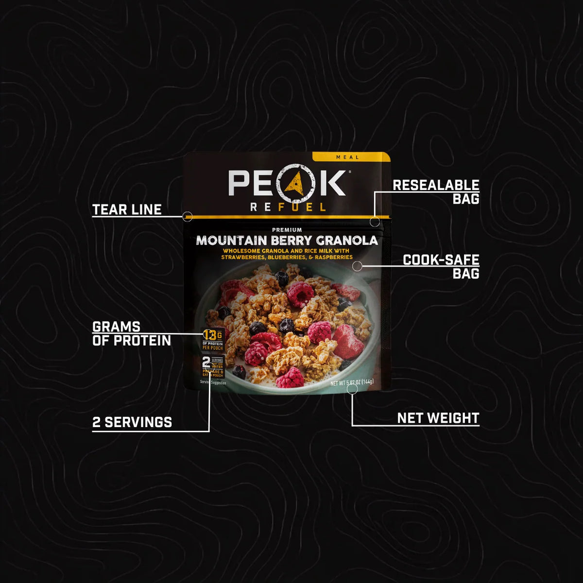 [Peak Refuel Mountain Berry Granola]]