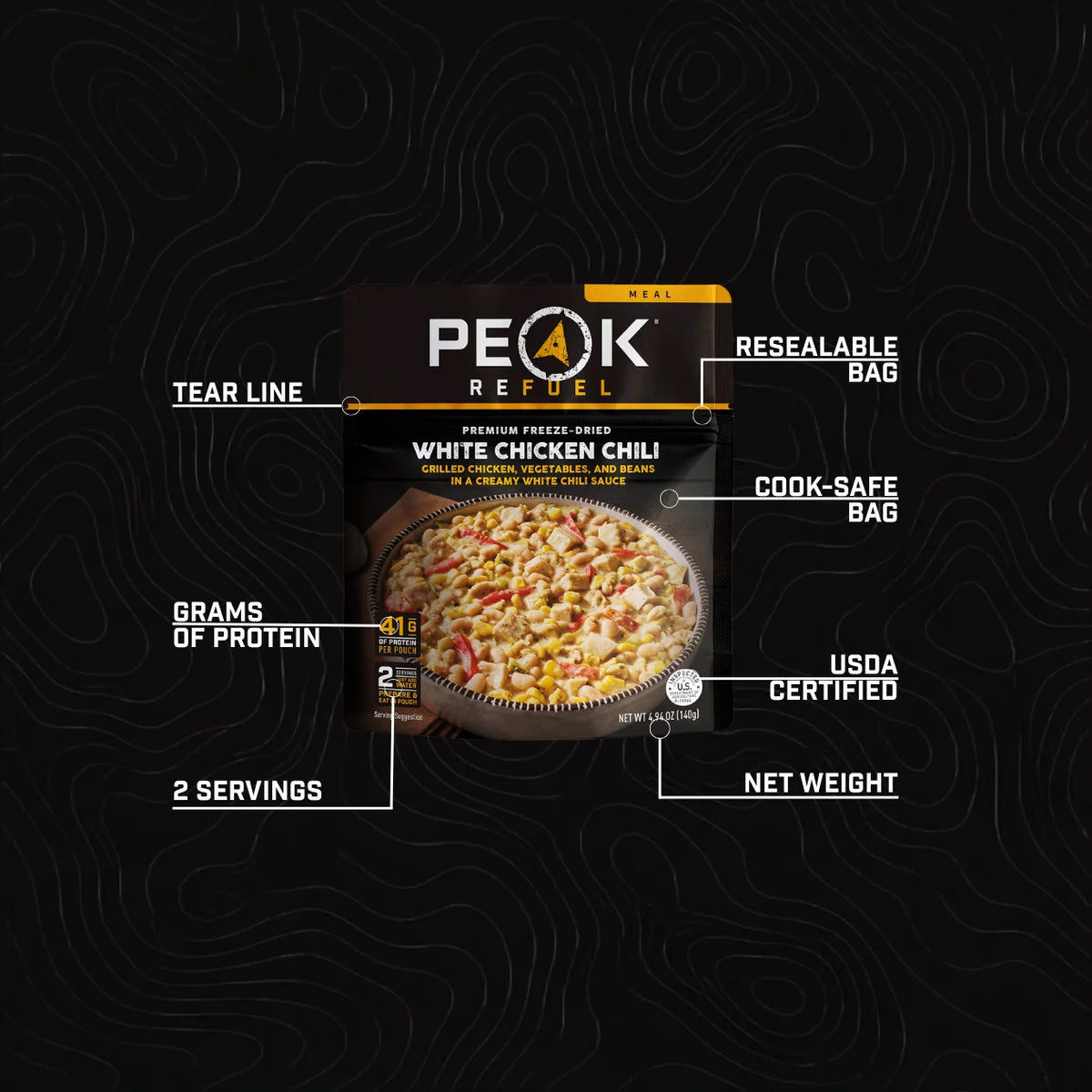 [Peak Refuel White Chicken Chili]]