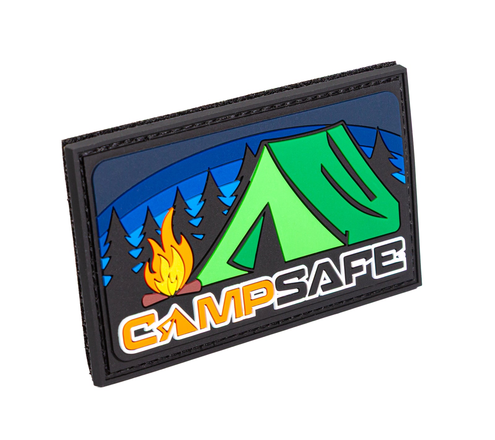 2D PVC Camp Safe Velcro Patch