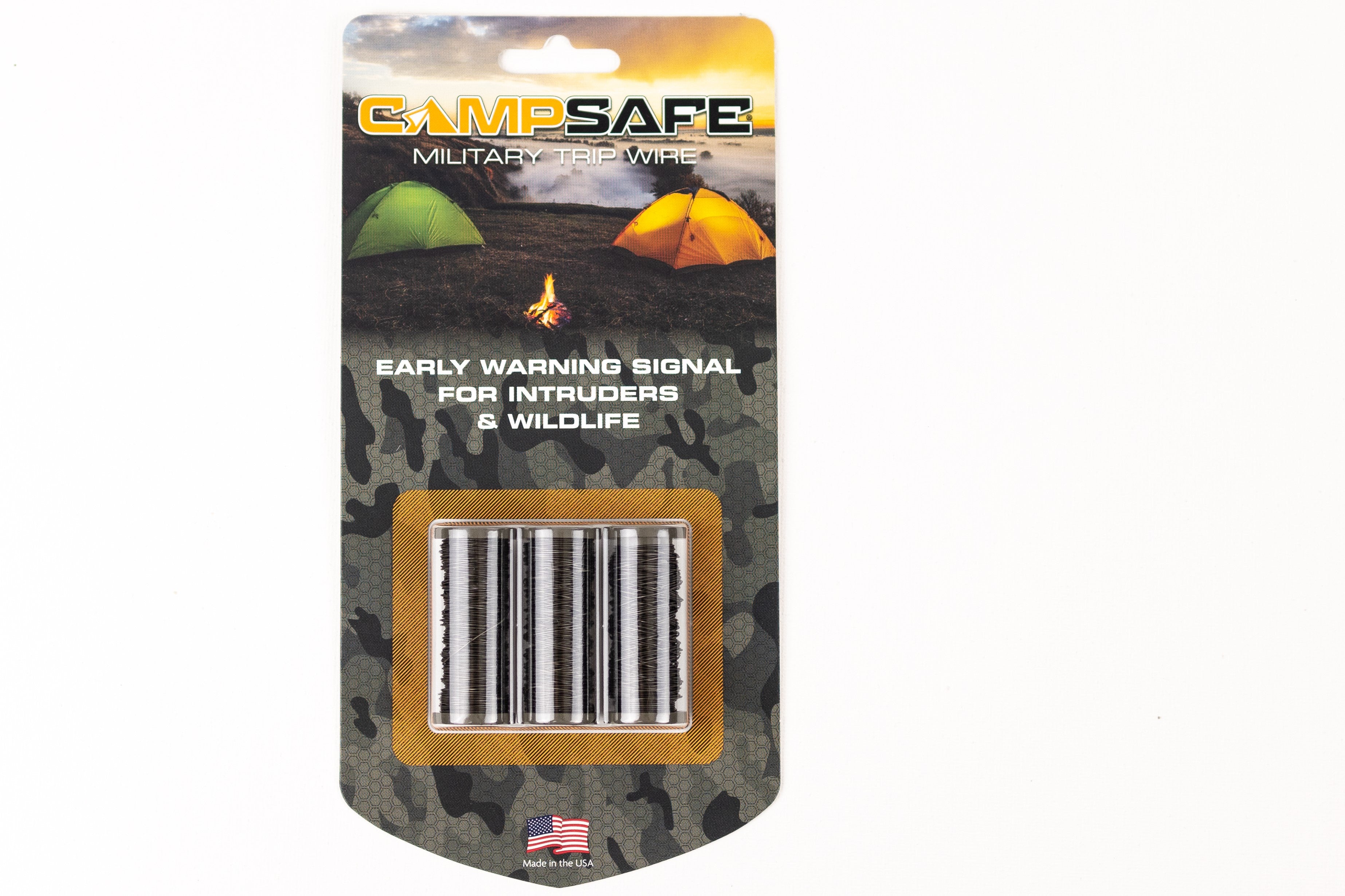 Military Trip Wire 25' (Pack of Three) - Fith Ops™ Perimeter Camp Safe