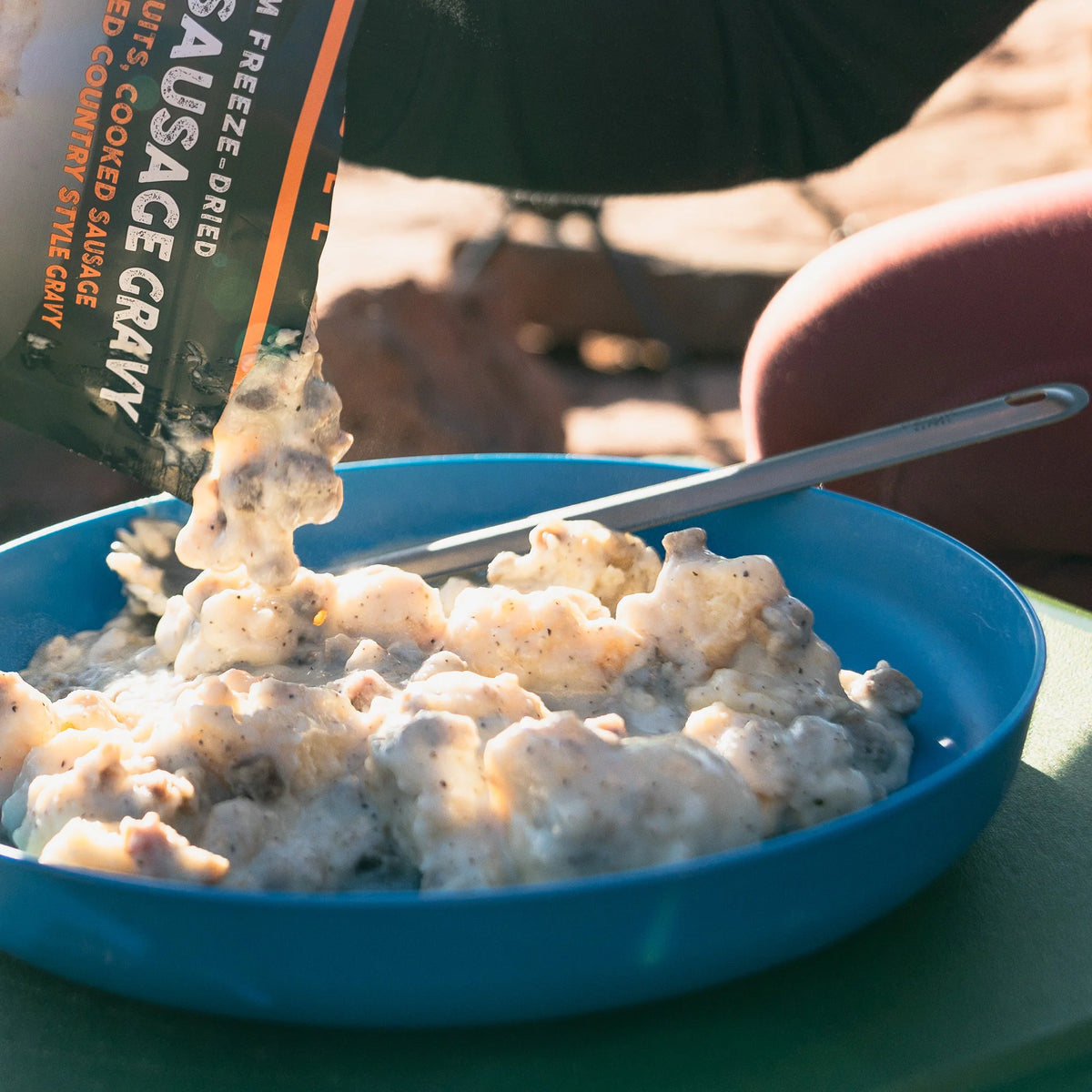[Peak Refuel Biscuits &amp; Sausage Gravy]]