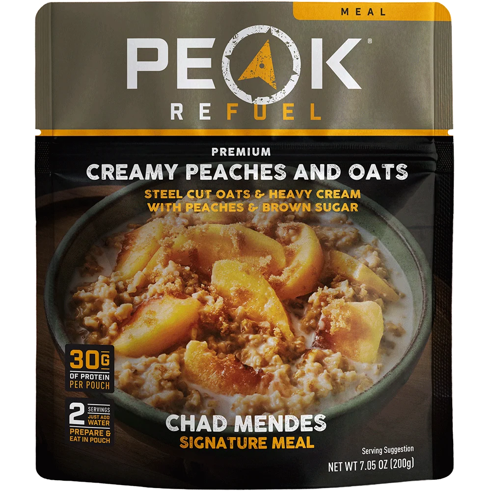 Peak Refuel Creamy Peaches and Oats