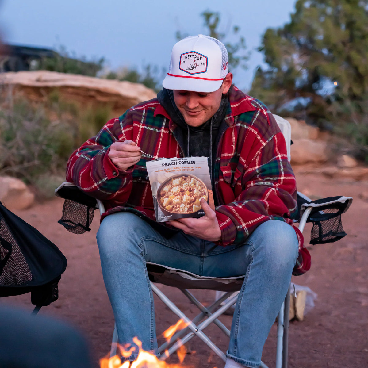 [Peak Refuel Peach Cobbler]]