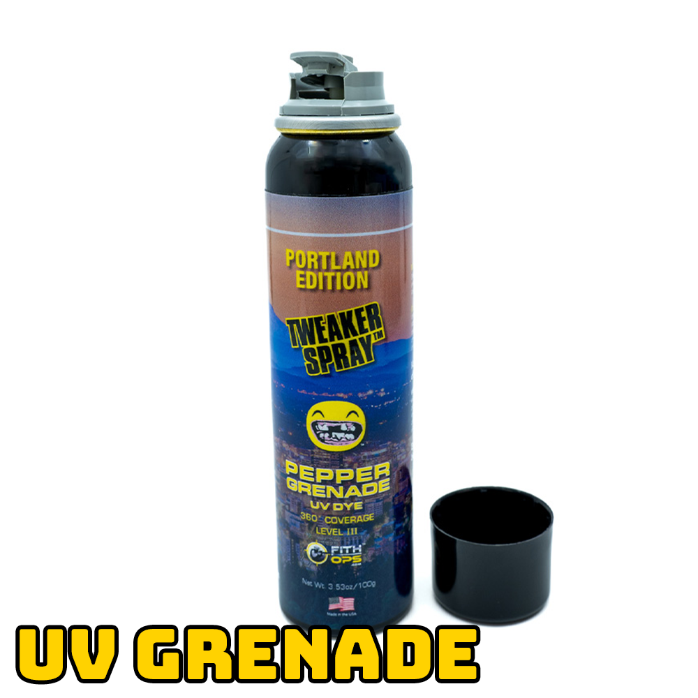 🎁 Portland Pepper Grenade Tweaker Spray™ (3.53 oz) with UV Dye (100% off)