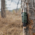 FithOps 12g Camp Safe perimeter trip alarm with 22 adapter screwed into a tree - Thumbnail Image