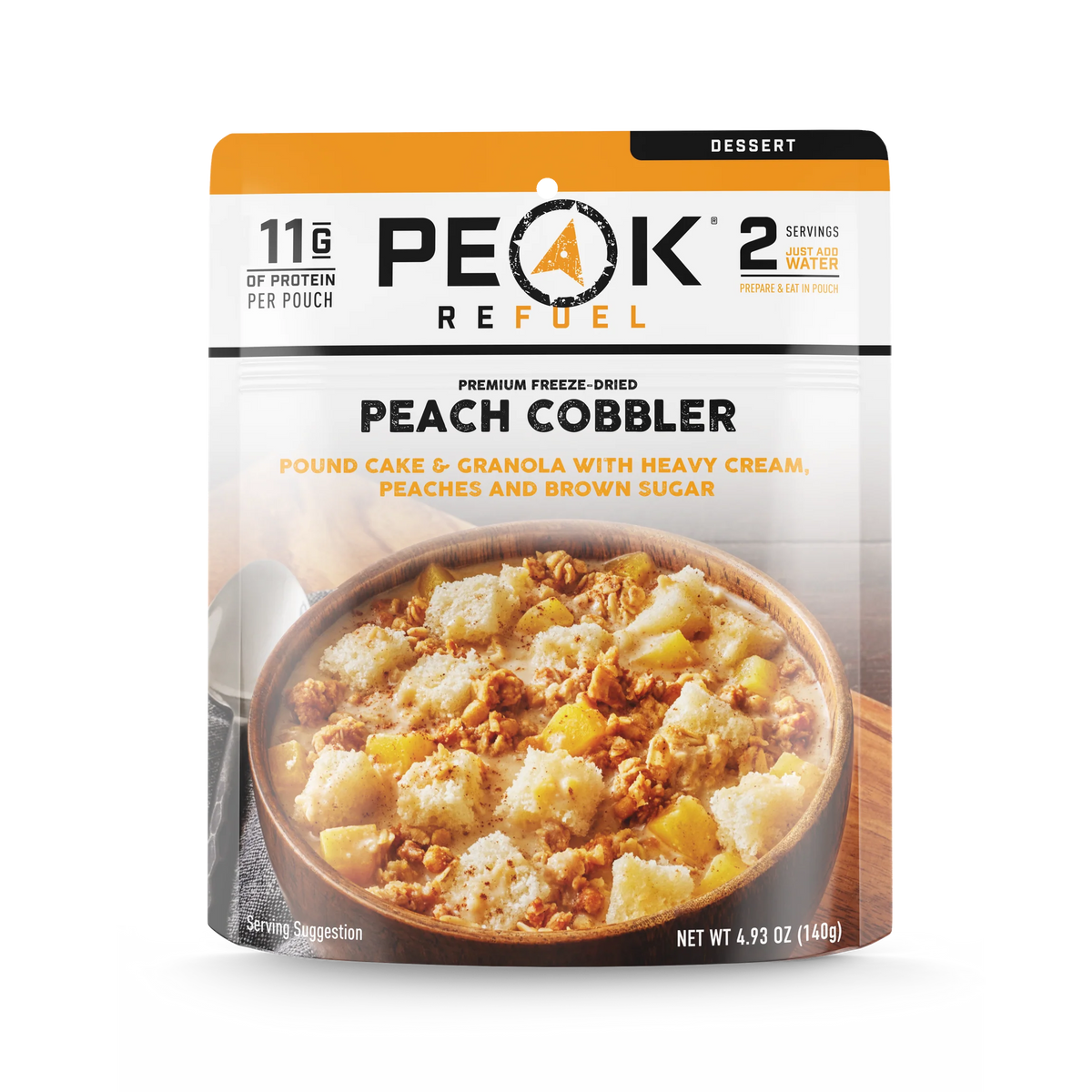[Peak Refuel Peach Cobbler]]