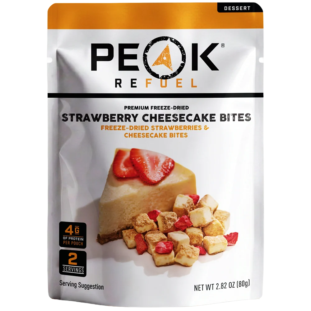 [Peak Refuel Strawberry Cheesecake Bites]]