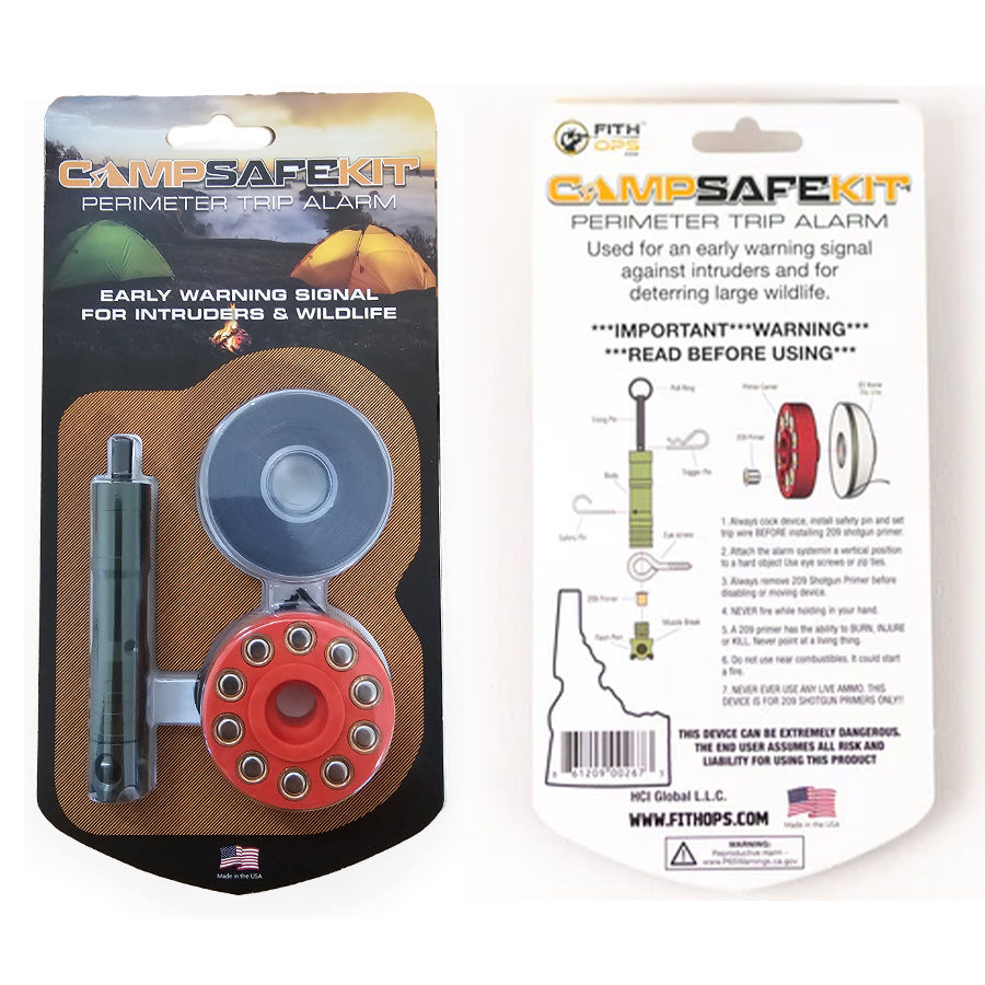 [Fith Ops Perimeter Camp Safe (209 Primer Only) Trip Alarm Kit - 209 Carrier &amp; Dyneema Trip Line]]
