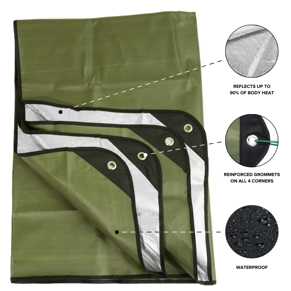 [Arcturus Outdoor Survival Blanket 60" x 82"]]