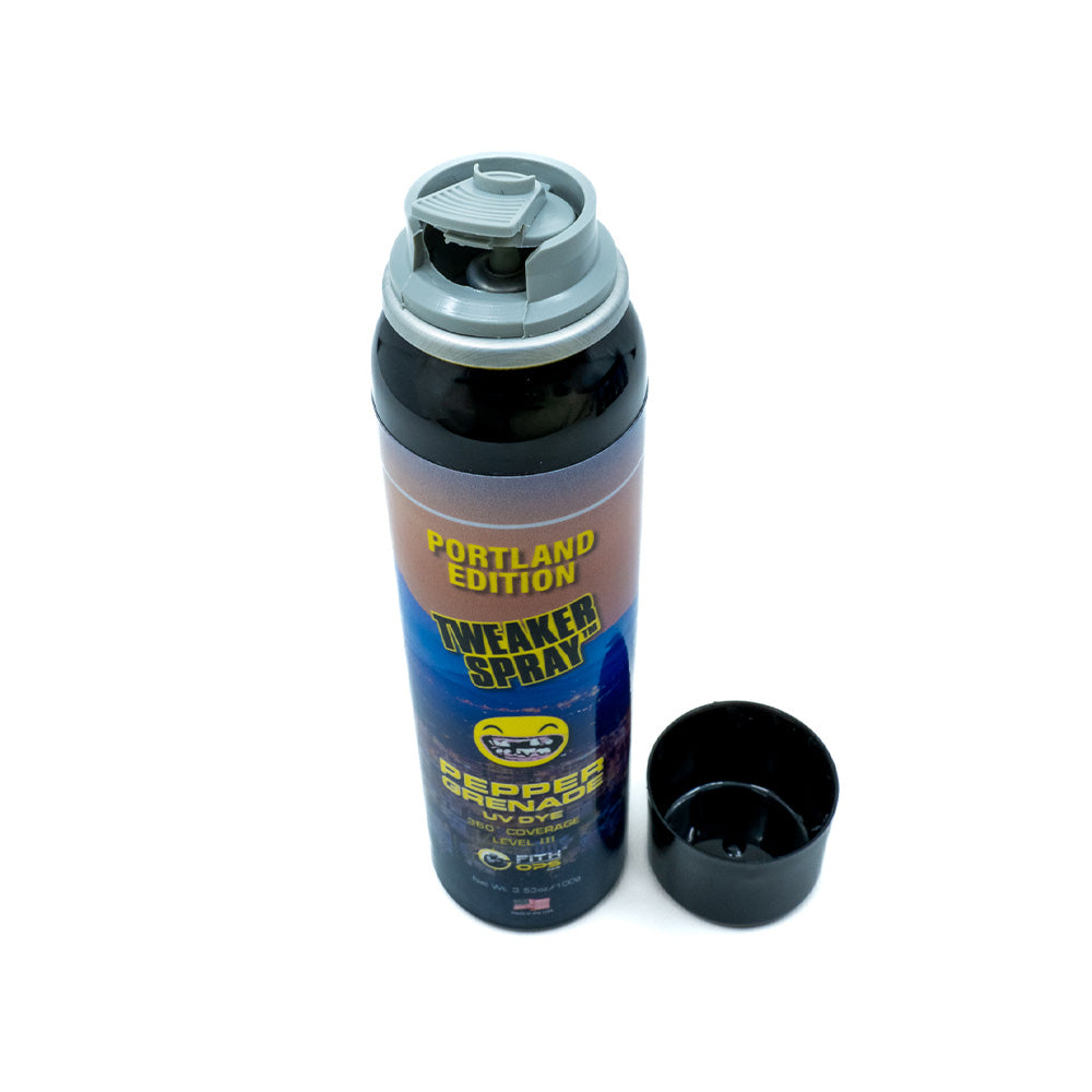 Portland Pepper Grenade Tweaker Spray (3.53 oz) with UV Dye