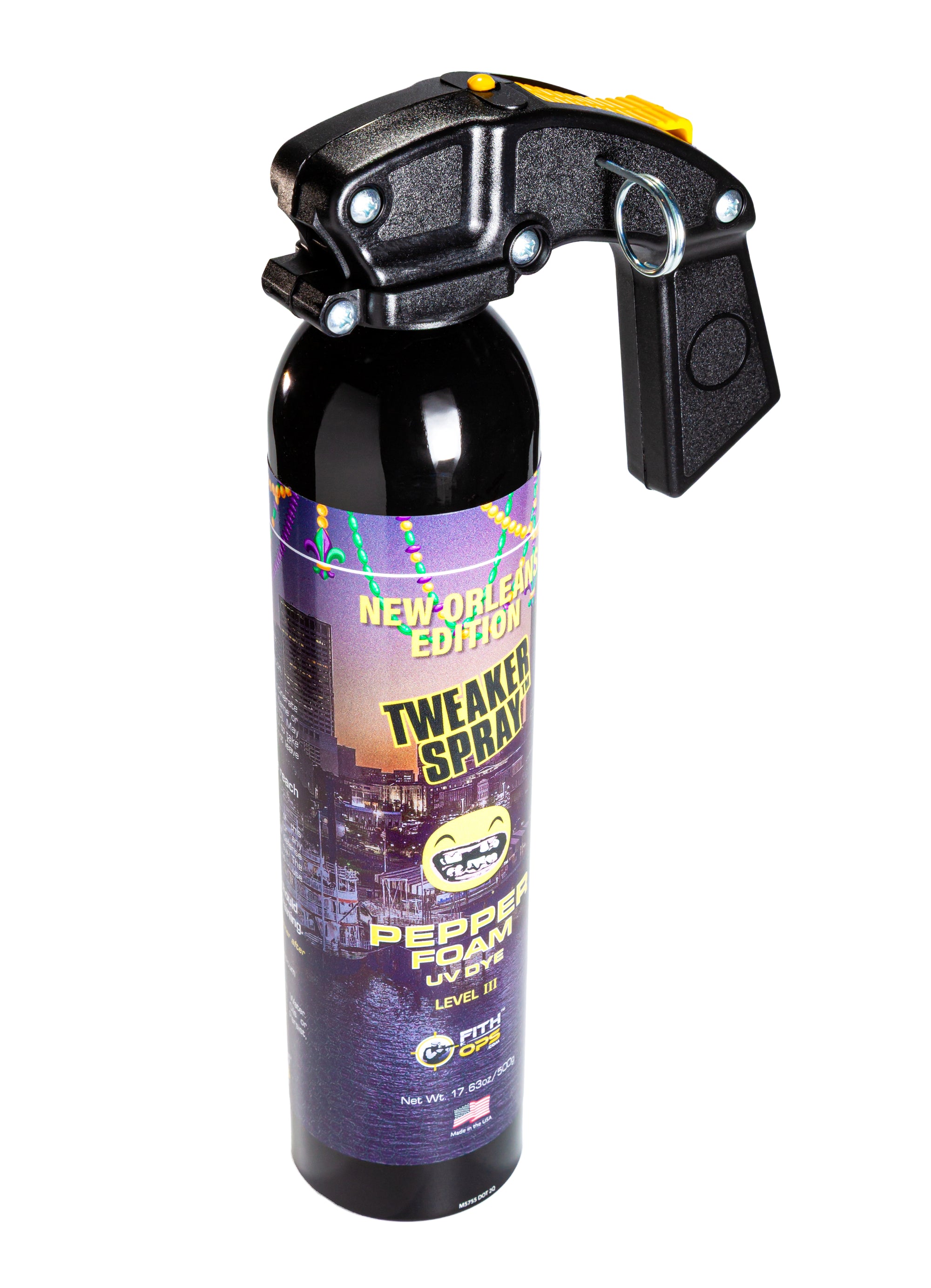 New Orleans Pepper Foam Tweaker Spray (17.63 oz) with UV Dye
