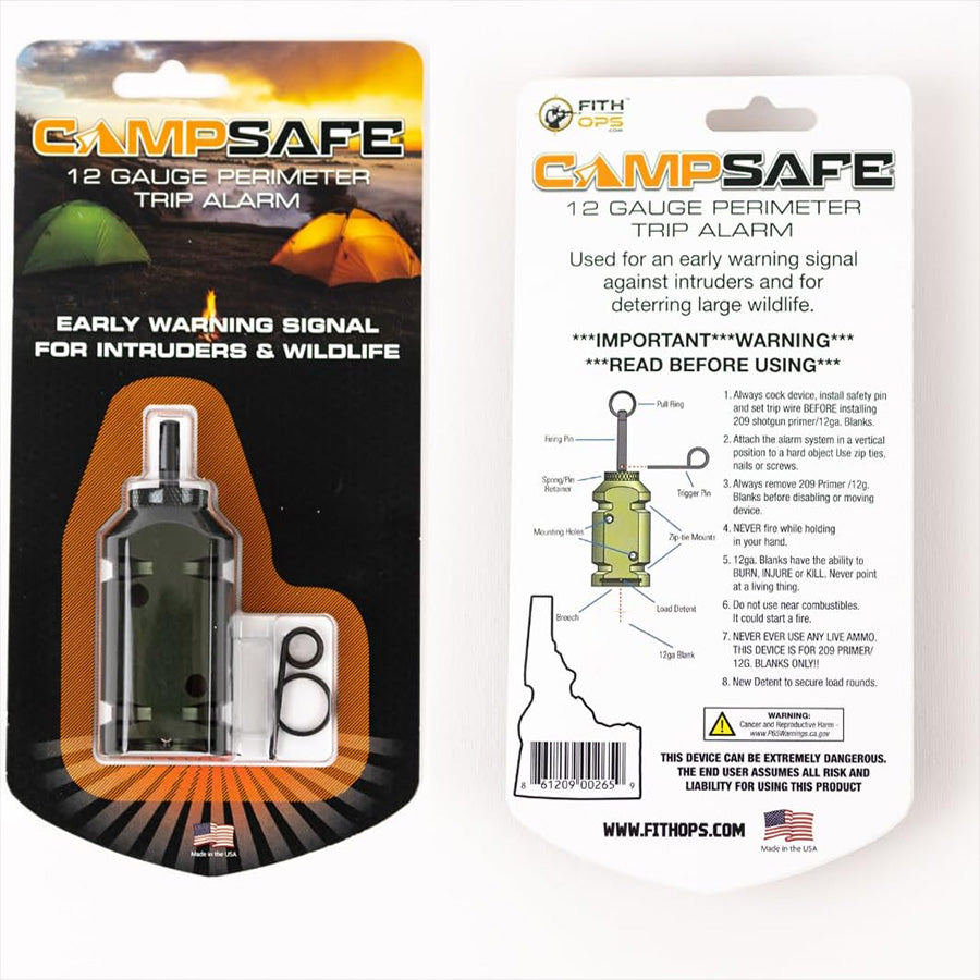 FithOPS Camp Safe Perimeter Trip Alarm