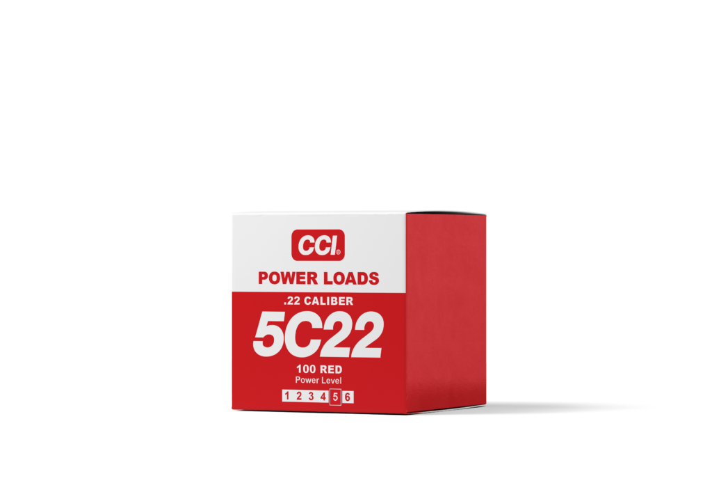 CCI Power Loads .22 Caliber 5C22 130dB