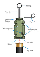 Diagram of the 12 gauge perimeter trip alarm - Thumbnail Image
